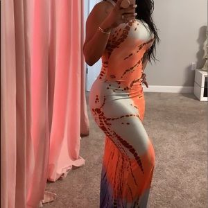 Summer dress available in medium and large